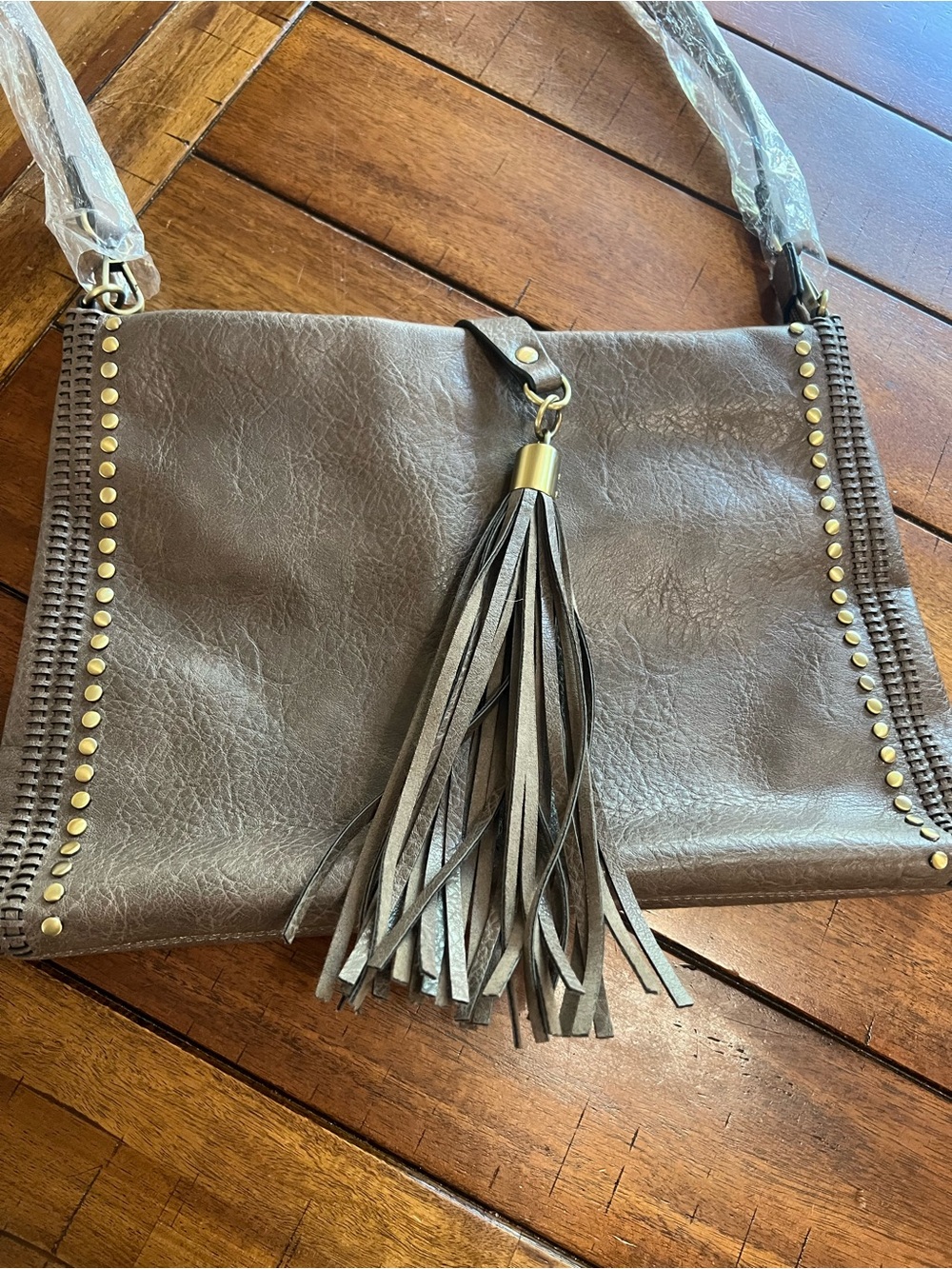Jen & Co Crossbody Vegan Leather Handbag NWOT
